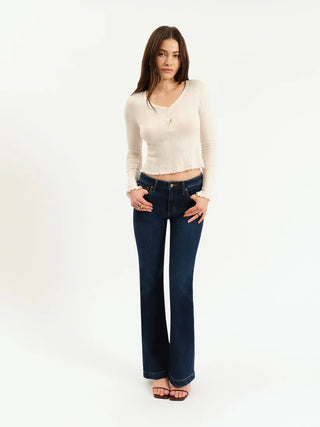 Heartbraker Flare Denim by Daze