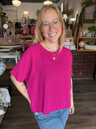 Everyday Tee Magenta