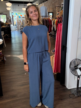 Sugarloaf Elastic Waist Pants