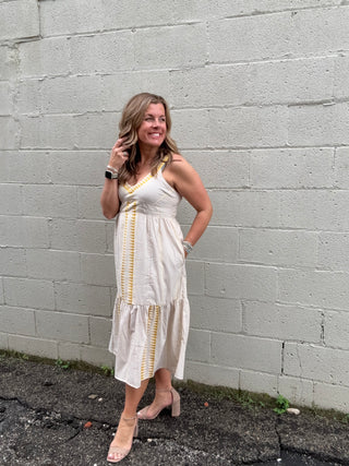 Sleeveless Midi Dress