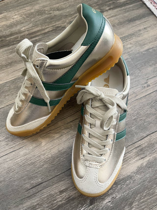 Torpedo Glimmer Sneakers Gold/Evergreen