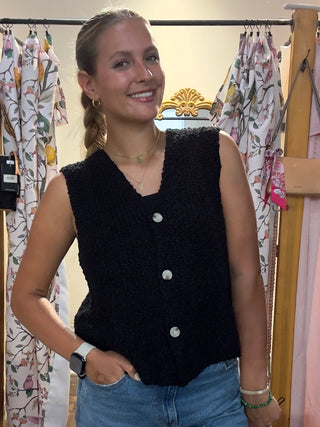 Arlo Cardi Vest Black