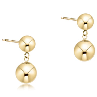 Classic 10mm Ball Drop Stud Gold enewton