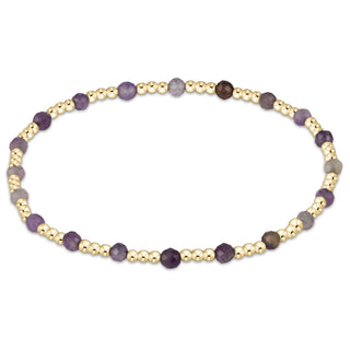 Amethyst Gemstone Bracelet egirl by enewton