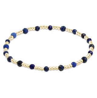 Lapis Gemstone Bracelet egirl by enewton