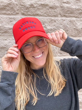 Americana Trucker Hats by Z Supply Red