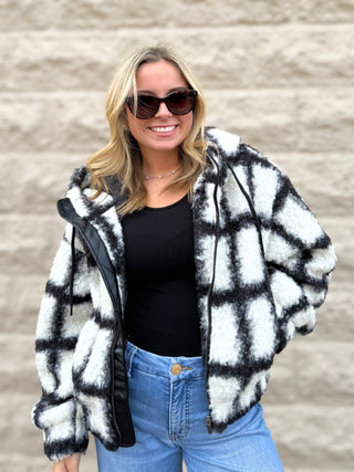 Zip up Hoodie Plaid by Liverpool