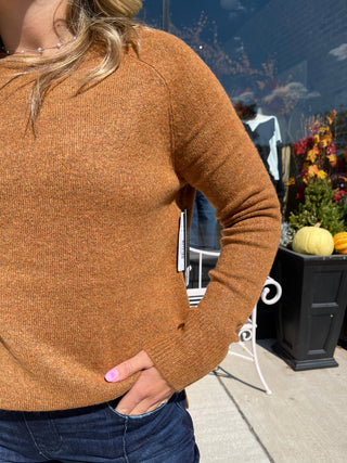 Raglan Sweater in Autumn Heather