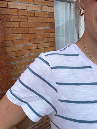 Foundation Stripe Tee Boathouse