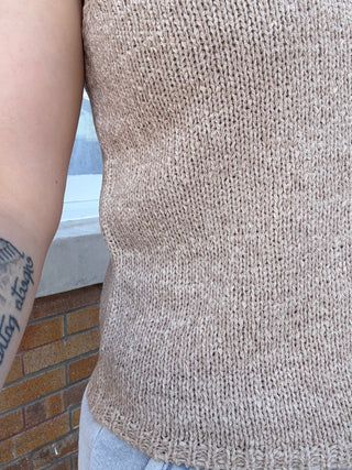 Mage Sweater Vest Natural
