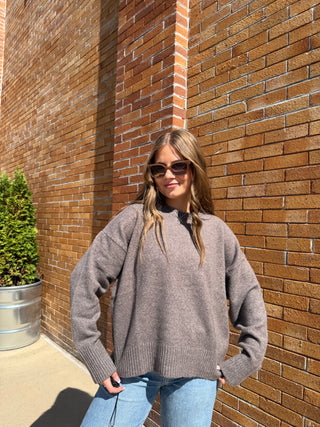 Cirrus Cozy Sweater Burnt Ash by Z Supply