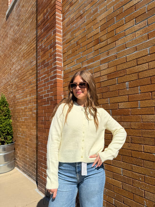 Medina Cardigan Mellow Yellow by Z Supply