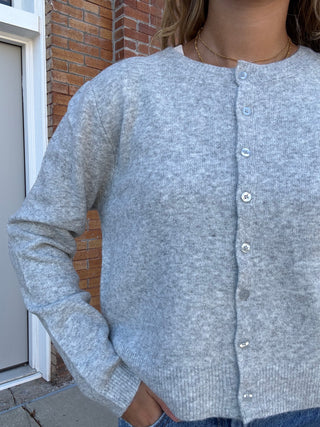 Medina Cardigan Light Heather Grey by Z Supply