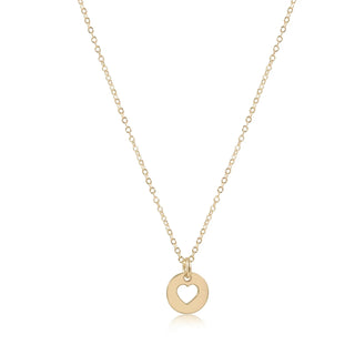 Love Small Gold Disc 16" Gold enewton