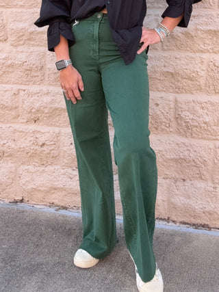 Fiona Denim in Pineneedle by Dear John