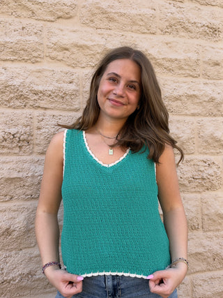 Yessina Whipstitch Tank by Z Suppy