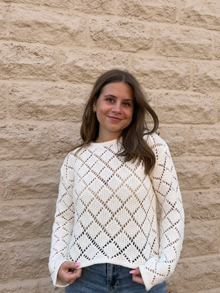 Hullen Crotchet Sweater by Z Suppy