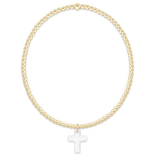 Hope Blissful Bracelet - Blessed Crystal Gold 2mm