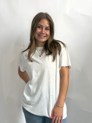 Relaxed Essentials Tee White
