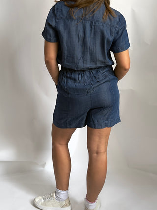 Short Sleeve Romper by Liverpool