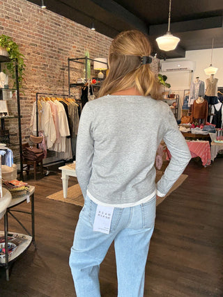 Heather Gray Long Sleeve