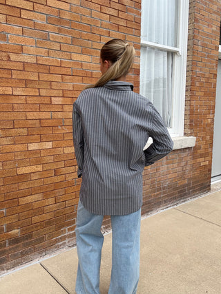 Seaport Striped Poplin Shirt
