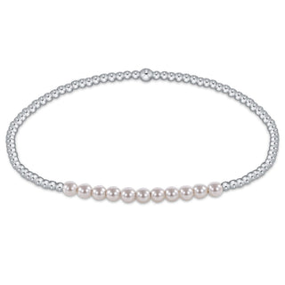 Bliss Pearl 3mm Sterling Bracelet