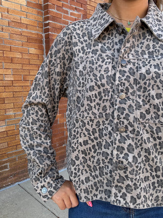 Arya Shirt Jacket Taupe
