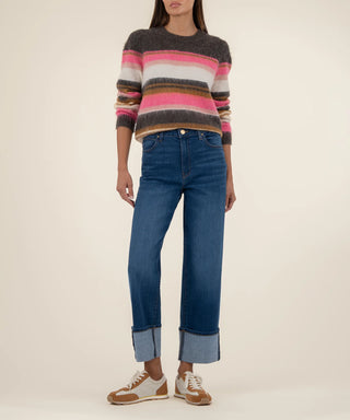 Elvira Striped Sweater  by Kut from the Kloth