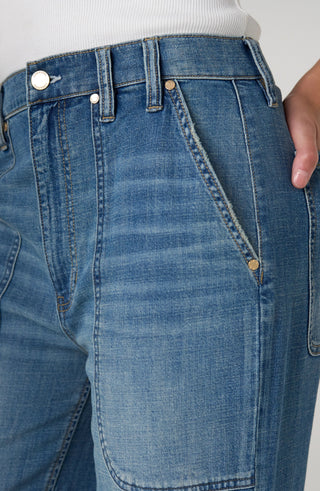 HR Relaxed Straight w/ Utility Pockets 27" Ins - Dusk Breeze