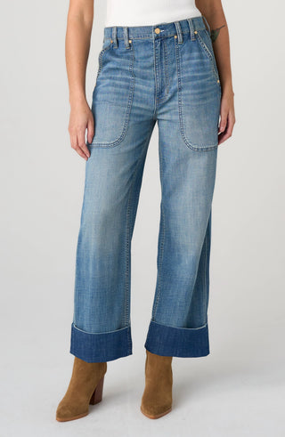 HR Relaxed Straight w/ Utility Pockets 27" Ins - Dusk Breeze