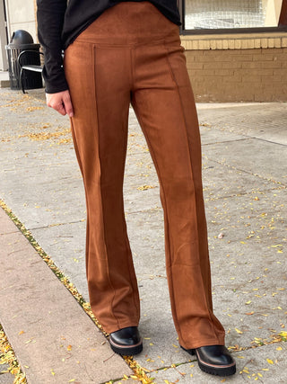 Pearl Flared Pant Penny Brown