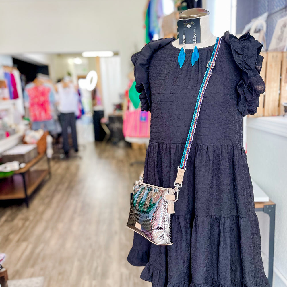 Dawn Smocked Rib Pant Haute REd Lois Pearl Boutique