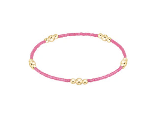Hope Purpose Gold Bracelet - Bubblegum enewton