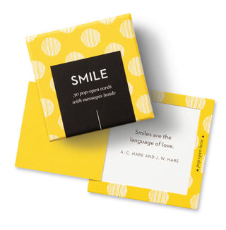 Thoughtful Be Smile Popup Cards