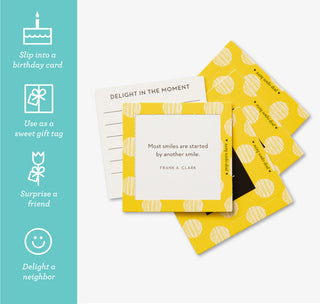 Thoughtful Be Smile Popup Cards