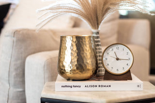 Gold Hammered Soy Candle