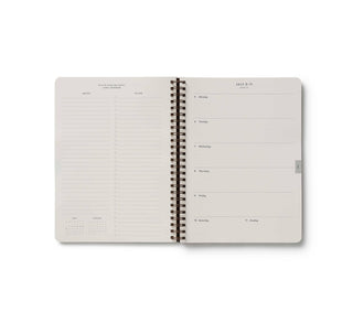 2027 Sage Hydrangea 12-Month Softcover Spiral Planner