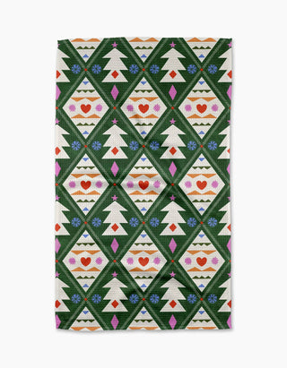 Nordic Christmas Tea Towel
