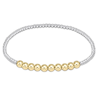 Classic Beaded Bliss 2mm Mixed Bracelet enewton