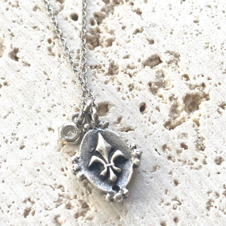 Fleur de lis necklace