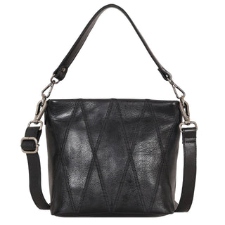 Ivy Diamond Leather Crossbody Bag