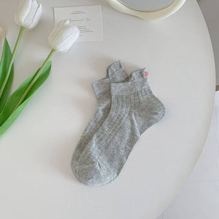 Wholesale Bow Embroidery Socks