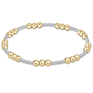 Classic Joy Pattern 4mm Mixed Bracelet enewton