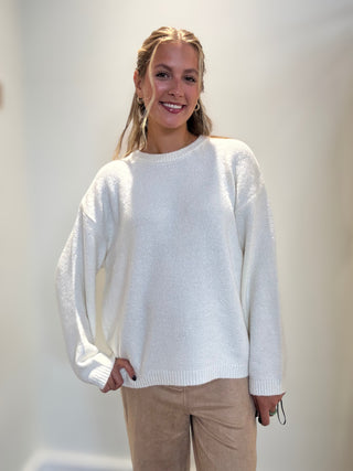 Snowed In Sweater Warm White by Z Supply