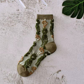 Cute Floral Women's Socks