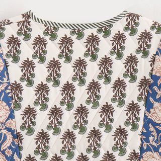DOUBLE SIDED WEARABLE PRINTED QUILTED JACKET_CWOJA1557
