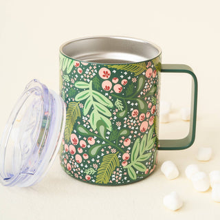 Insulated Mug-Jolly Sprig Green