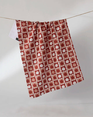 Apple Quilt Tea Towel
