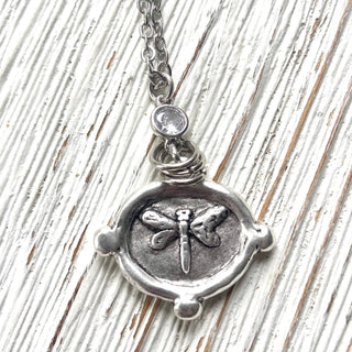 Dragonfly necklace